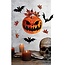Guirca Zelfklevende Wanddecoratie Horror Pumpkin - 25x70 cm