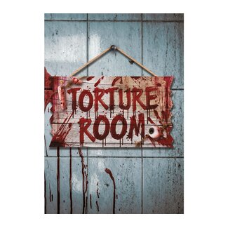 Guirca Houten Decoratie Bord Martelkamer - 35x20 cm