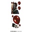Raam Stickers Horror Clown - 30x40cm