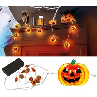Guirca Slinger Pompoen met Led - 10 st - 120 cm