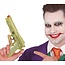 Goudkleurig Metallic Pistool - 22 cm