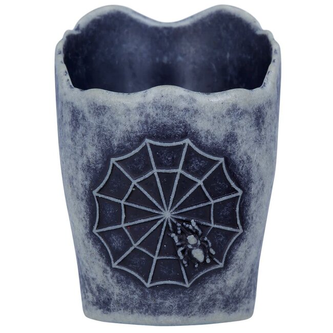 Skull With Led Candle - 6 cm