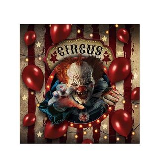 Guirca Servetten Horror clown Guirca Servetten Horror clown