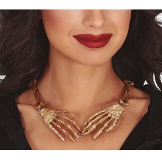 Guirca Skeleton Arms Necklace