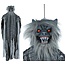 Decoratie Weerwolf met licht en geluid - 120 cm