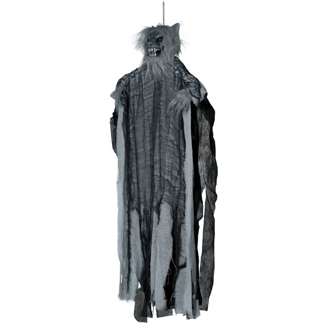 Decoratie Weerwolf met licht en geluid - 120 cm