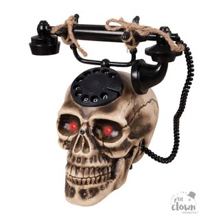 P'tit Clown Skull Phone - Sound and lights - 25 cm