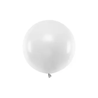 Strong Balloons Ronde Ballon 60 cm - Pastel White
