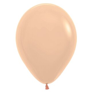 Sempertex Helium Ballon Pastel Matte Malibu Peach (28cm)