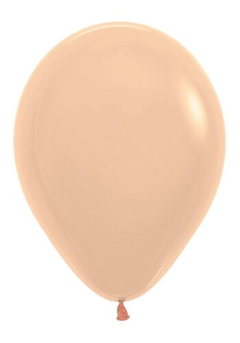 Helium Ballon Pastel Matte Malibu Peach (28cm) 