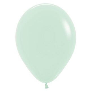Sempertex Helium Ballon Pastel Matte Green (28cm)