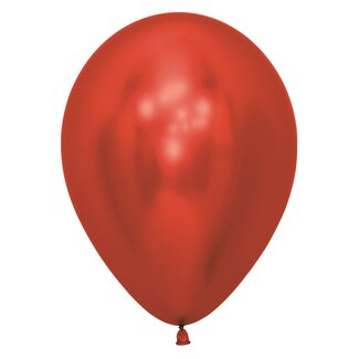 Sempertex Helium Ballon Red Chrome (28cm)