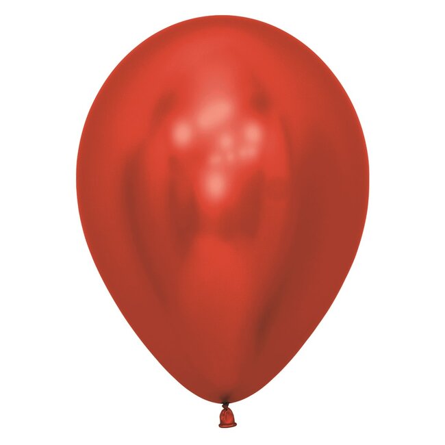 Helium Ballon Red Chrome (28cm)