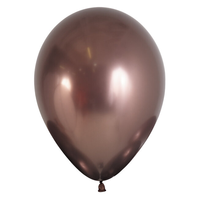 Helium Ballon Truffle Chrome (28cm)