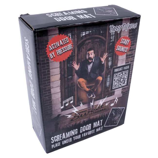 Voetmat voor onder deurmat met geluid - 32 x 25 cm