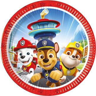 Paw Patrol Paw Patrol Bordjes 20cm - 8 stuks