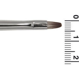 Grimas Penseel Mongoose Ovaal IMO4