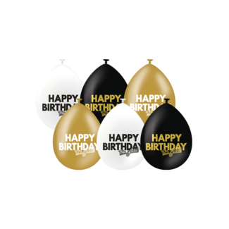 Paperdreams Celebration! Ballonnen - Happy Birthday - 30cm - 6st
