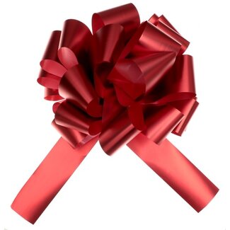 Santex Grote Metallic Trekstrik Rood - 70mm