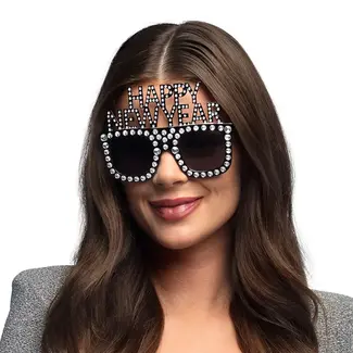 Boland Party Bril Bling bling 'Happy New Year