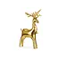 PartyDeco Folieballon Rendier Gold - 83 x 52 cm - 1 st