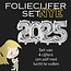 Boland Folie Cijfer Set 2025 - Zilver - 36 cm
