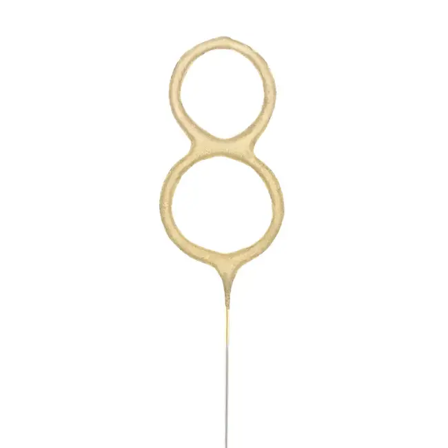 Sterretje Cijfer 8 - Goud