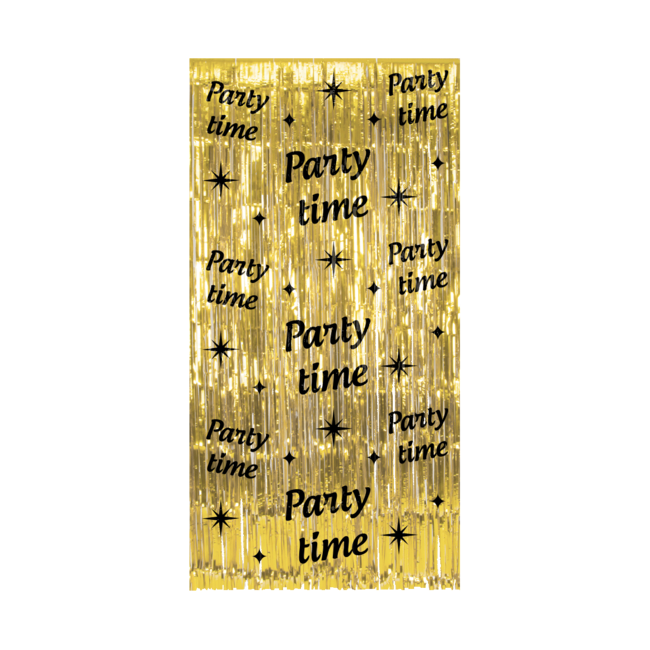 Classy Party Curtain - Party Time