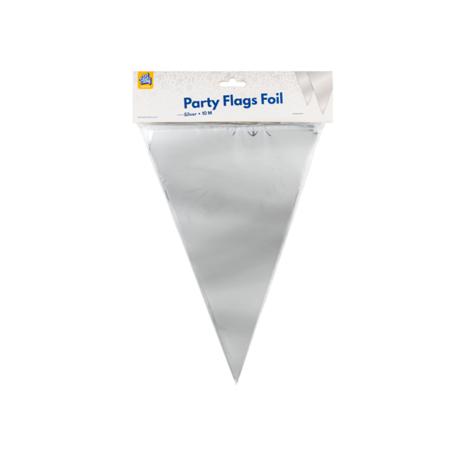 Vlaggenlijn Zilver - 10 meter