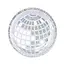 Bordjes Disco Fever - 18 cm - 6 st
