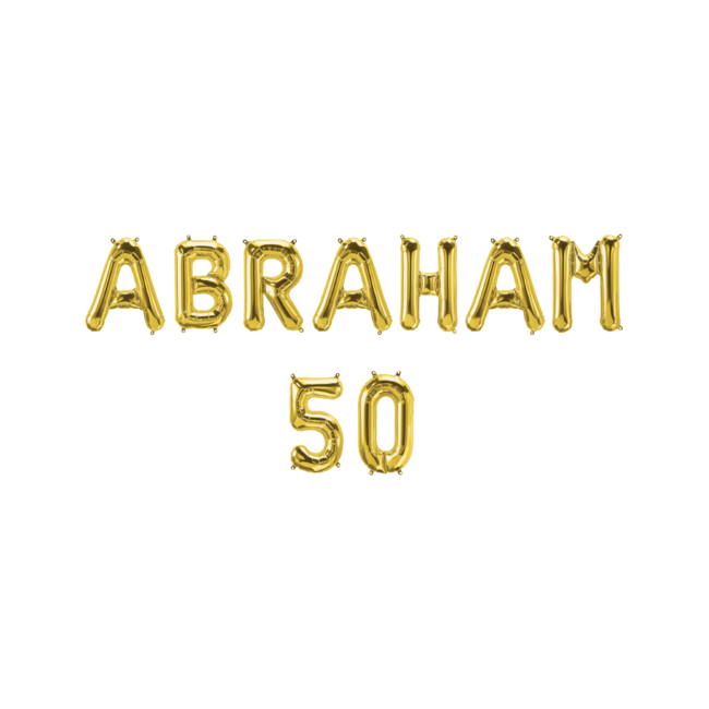 Folie Ballon kit - Abraham 50