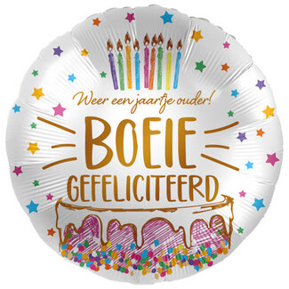 Everloon Folieballon Gefeliciteerd – Boeie!