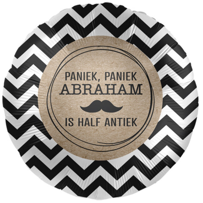 Folieballon Abraham - 45cm