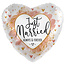 Everloon Folieballon Just Married - Always & Forever