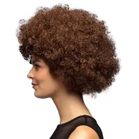 thumb-Afro Pruik - Bruin-2
