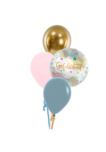 Gefeliciteerd Cloud & Stars Set 