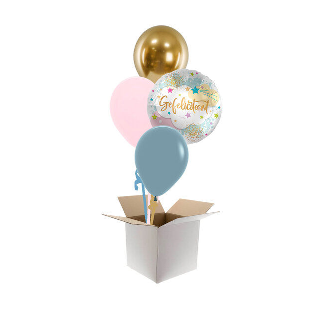 Gefeliciteerd Cloud & Stars Set