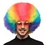 Pruik Clown Rainbow Deluxe