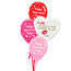 Qualatex Happy valentine's day Set - met eigen bedrukking