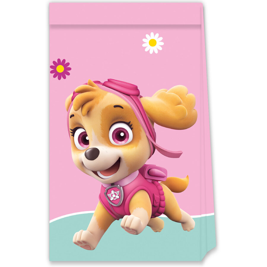 Paw Patrol Skye And Everest Feestzakjes - 4 stuks-1