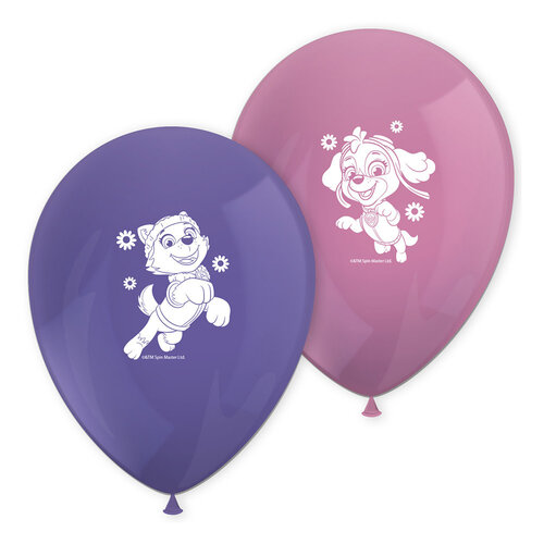 Paw Patrol Skye And Everest Latex Ballonnen 