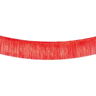 PartyPal Fringe Garland - Red