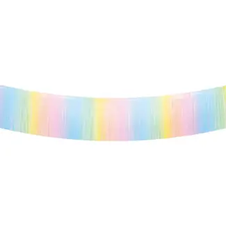 PartyPal Fringe Garland - Pastel
