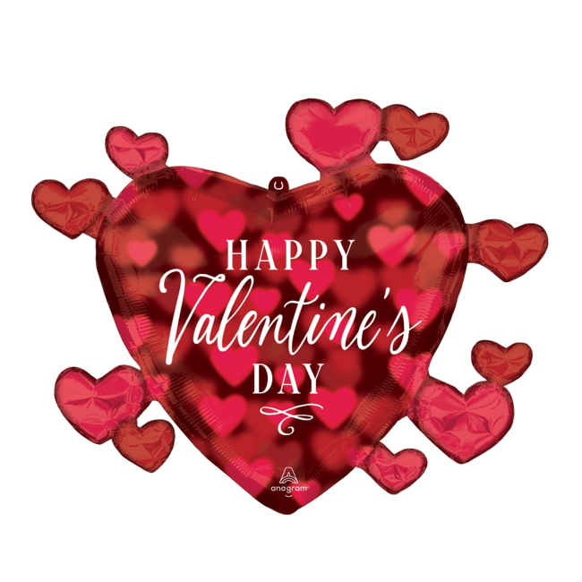 Folieballon Valentine Romantic Glow  - 73cm