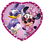 Disney Folieballon Minnie Junior Heart