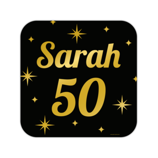 Paperdreams Classy Party Decoration Sign - Sarah 50