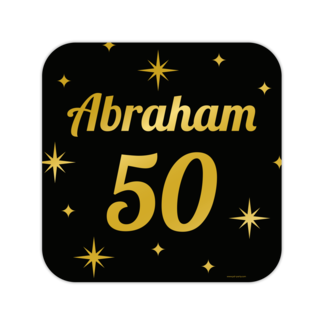 Paperdreams Classy Party Decoration Sign - Abraham 50