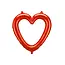 Folie Hart Frame - Rood - 86x83,5cm