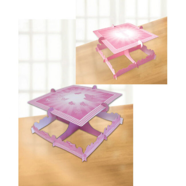 Communie Taart standaard - Roze