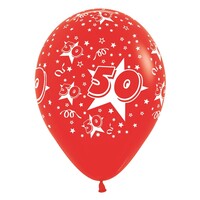 thumb-Helium Ballon 50 jaar (28cm)-2
